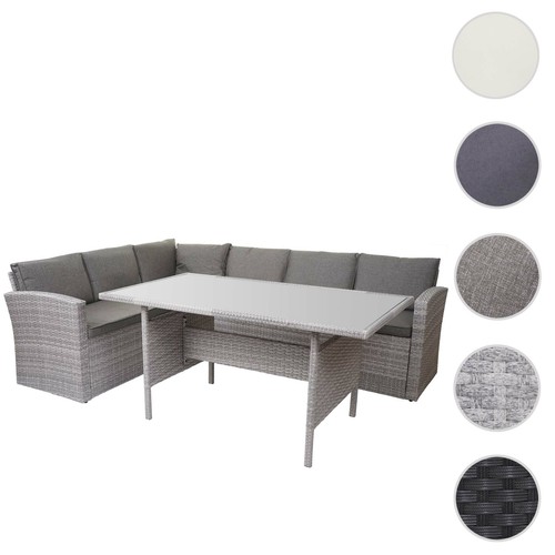 Poly rattan garnitur hwc - poly-rattan-garnitur, hwc-a29