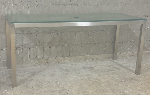 Hochwertiger glastisch mit - hochwertiger,
