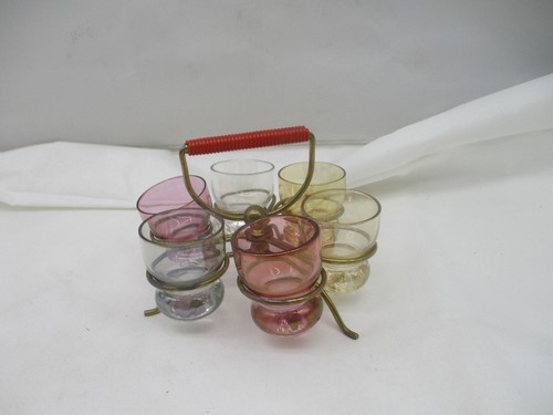 Vintage schnapsglas set 6 - set,