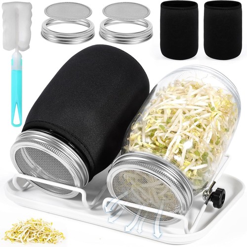 1000ml sprossenglas set - 2×,