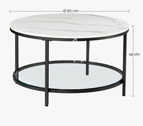 Runder couchtisch cm - couchtisch, Ø