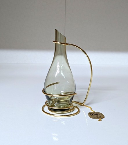 Vintage glas flakon vase alpur - vintage, glas-flakon
