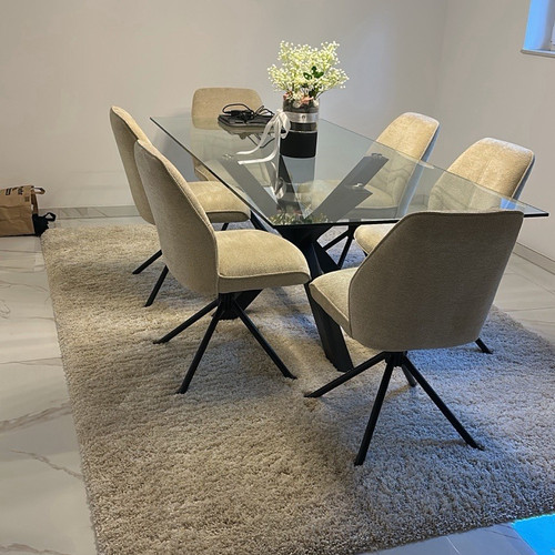 Tlg essgruppe glastisch mit - glastisch,