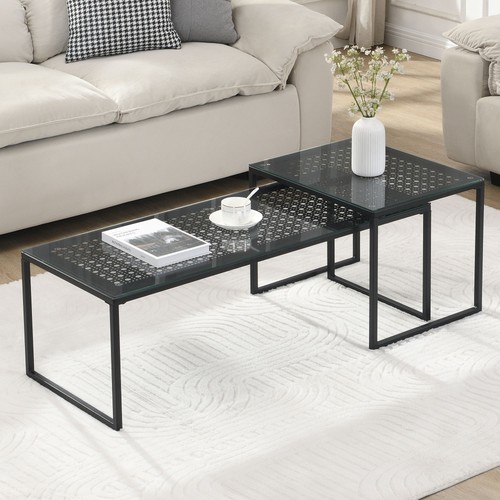 Satztisch finebuy 2er set - satztisch,