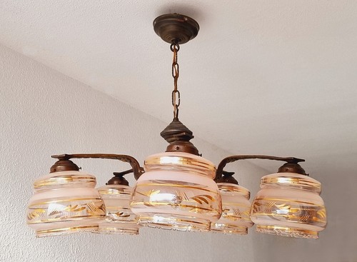 Schöne art deco lampe - schöne,