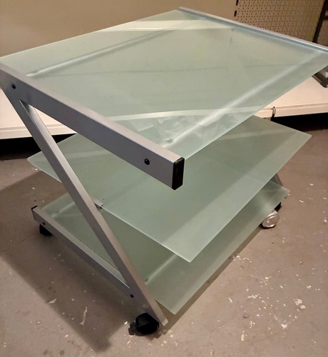 Rolltisch glastisch mit - rolltisch,