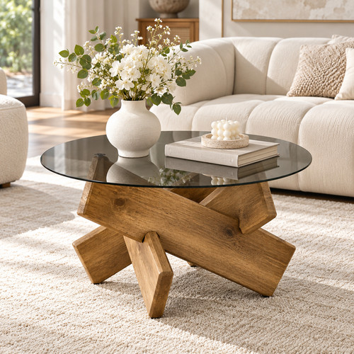 Rund ø79cm couchtisch - Ø79cm,
