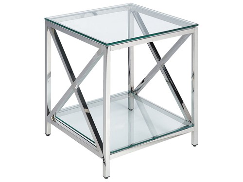 Beistelltisch glas transparent - beistelltisch,