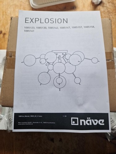Näve explosion deckenleuchte - explosion,